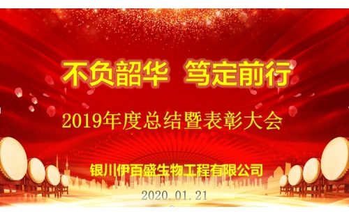 “不負韶華，篤定前行”2019總結(jié)表彰暨新春年會圓滿成功！